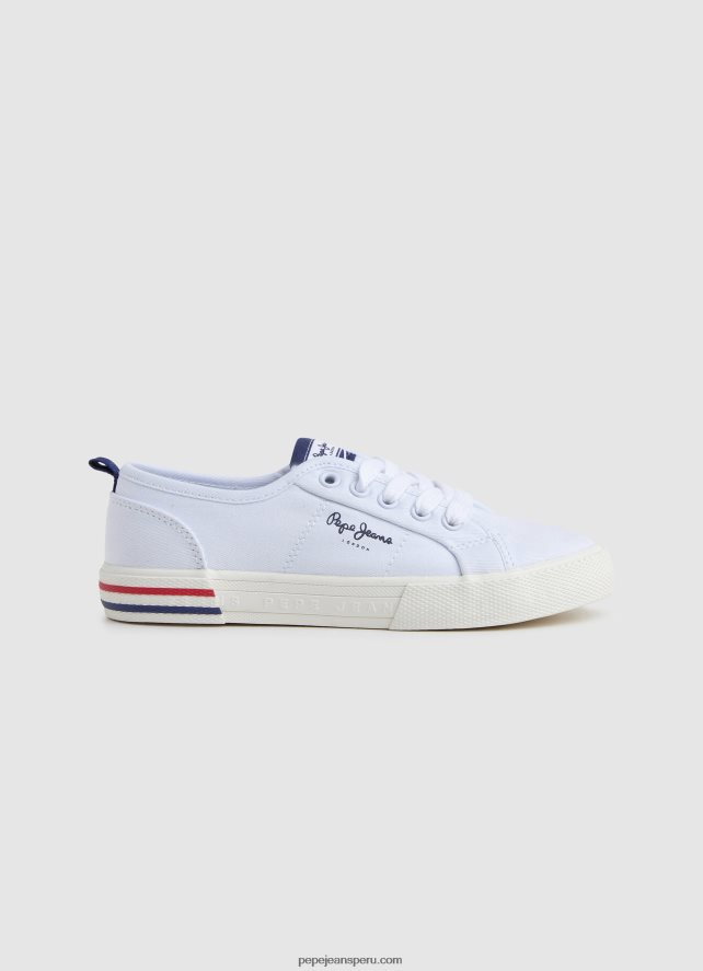chica_zapatillas_brady_basicas_pepe_jeans_44jtz1325_blanquecino.jpg chica zapatillas brady basicas Pepe Jeans 44JTZ1325 blanquecino - Imagen 1