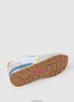 chica zapatillas brit neon combinadas Pepe Jeans 44JTZ1316 blanco - Imagen 5