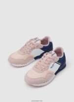 chica zapatillas deportivas básicas london Pepe Jeans 44JTZ1318 Rosa suave - Imagen 3