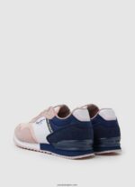 chica zapatillas deportivas básicas london Pepe Jeans 44JTZ1318 Rosa suave - Imagen 4