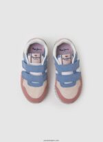 chica zapatillas london basic combinadas Pepe Jeans 44JTZ1313 rosa lavada - Imagen 2