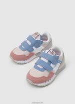 chica zapatillas london basic combinadas Pepe Jeans 44JTZ1313 rosa lavada - Imagen 3