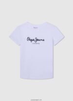 chico camiseta básica con logo Pepe Jeans 44JTZ1610 fundición - Imagen 5