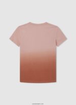 chico camiseta con efecto desgastado Pepe Jeans 44JTZ1621 calabaza naranja - Imagen 2