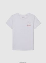 chico camiseta con efecto desgastado Pepe Jeans 44JTZ1621 calabaza naranja - Imagen 3