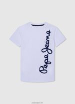 chico camiseta con efecto desgastado Pepe Jeans 44JTZ1621 calabaza naranja - Imagen 5