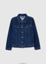 chico chamarra biker con hombros acolchados Pepe Jeans 44JTZ1571 negro - Imagen 5
