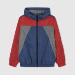 chico chamarra cortavientos con diseño colour block Pepe Jeans 44JTZ1565 multi
