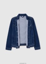 chico chamarra de mezclilla regular fit Pepe Jeans 44JTZ1569 mezclilla - Imagen 3