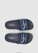 chico chanclas de playa con logo deslizante Pepe Jeans 44JTZ1552 Armada - Imagen 2