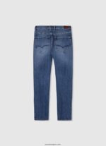 chico jeans ajustados de tiro medio Pepe Jeans 44JTZ1578 mezclilla - Imagen 2