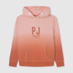 chico jersey con capucha descolorida Pepe Jeans 44JTZ1583 calabaza naranja