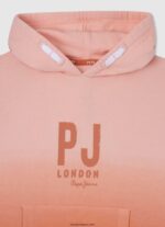 chico jersey con capucha descolorida Pepe Jeans 44JTZ1583 calabaza naranja - Imagen 3