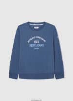 chico jersey con parche del logo Pepe Jeans 44JTZ1594 jarman - Imagen 4