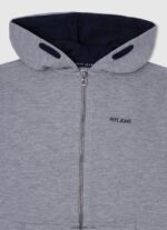 chico jersey de algodón con cremallera Pepe Jeans 44JTZ1589 gris marga - Imagen 3