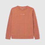chico jersey de algodón teñido en prenda Pepe Jeans 44JTZ1602 calabaza naranja