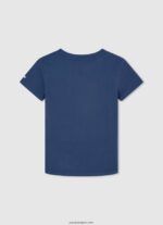 chico playera con logo de bandera Pepe Jeans 44JTZ1640 jarman - Imagen 2