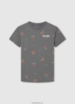 chico playera con logo de bandera Pepe Jeans 44JTZ1640 jarman - Imagen 3