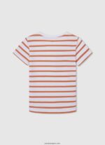chico playera con logo en el bolsillo delantero Pepe Jeans 44JTZ1638 calabaza naranja - Imagen 2
