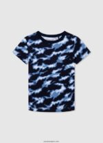 chico playera con logo estampado Pepe Jeans 44JTZ1626 Marfil - Imagen 4
