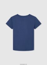 chico playera con logo estampado Pepe Jeans 44JTZ1641 jarman - Imagen 2