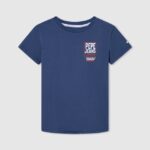chico playera con logo estampado Pepe Jeans 44JTZ1641 jarman