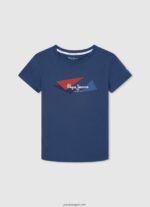 chico playera con logo estampado Pepe Jeans 44JTZ1642 fundición - Imagen 4