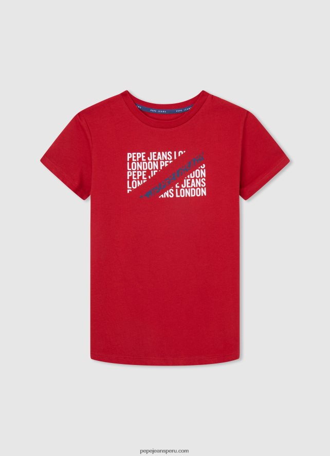 chico_playera_con_logo_estampado_pepe_jeans_44jtz1647_estudio_rojo.jpg chico playera con logo estampado Pepe Jeans 44JTZ1647 estudio rojo - Imagen 1