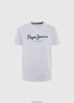 chico playera de manga larga con logo en el frente Pepe Jeans 44JTZ1630 Armada - Imagen 4