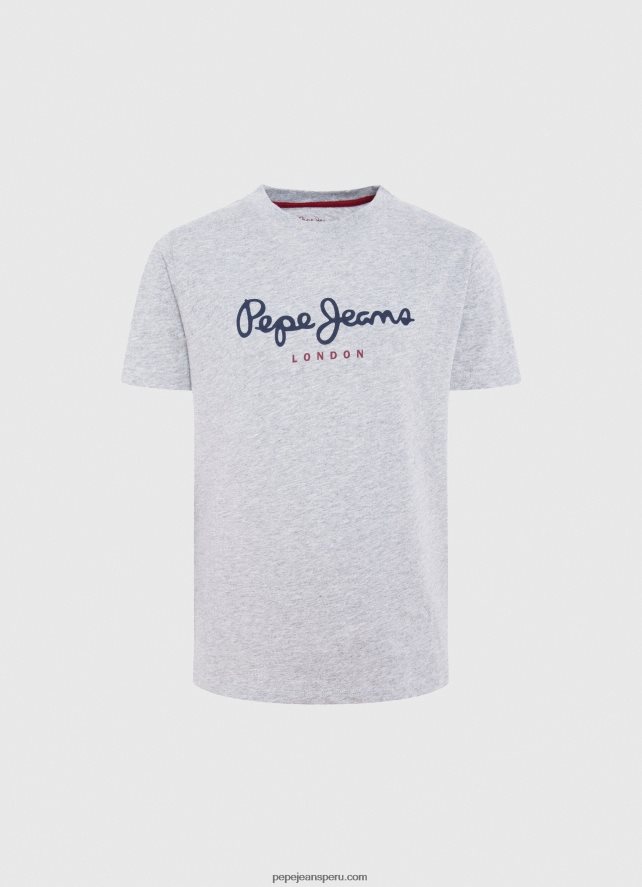 chico playera de manga larga con logo en el frente Pepe Jeans 44JTZ1630 Armada - Imagen 4