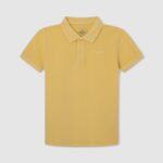 chico polo de piqué con logo bordado Pepe Jeans 44JTZ1665 brillar