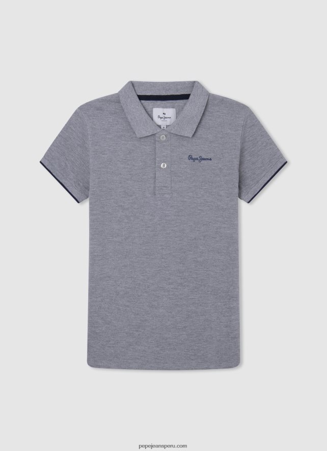 chico_polo_de_pique_con_logo_bordado_pepe_jeans_44jtz1666_gris_marga.jpg chico polo de piqué con logo bordado Pepe Jeans 44JTZ1666 gris marga - Imagen 1