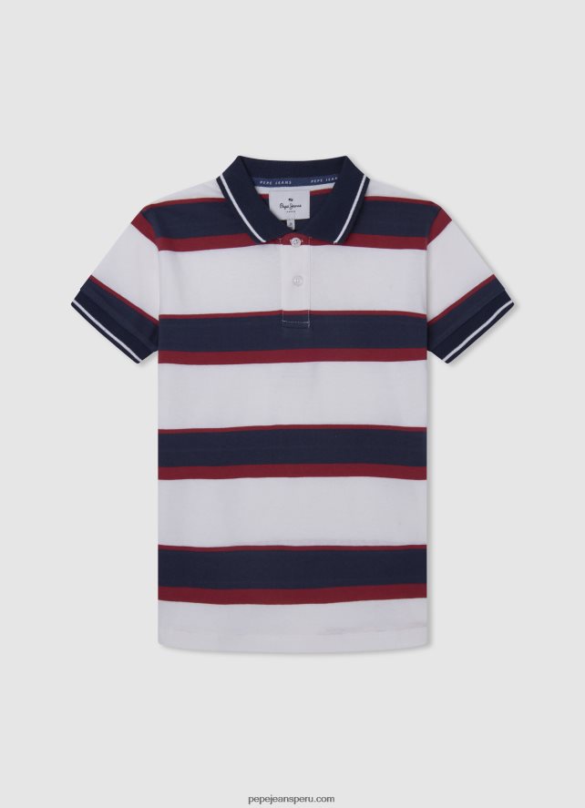 chico polo de piqué con logo bordado Pepe Jeans 44JTZ1673 dulwich - Imagen 5