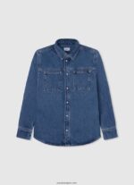 chico polo de piqué desteñido Pepe Jeans 44JTZ1668 calabaza naranja - Imagen 3