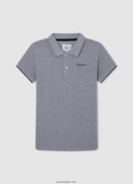 chico polo de piqué desteñido Pepe Jeans 44JTZ1668 calabaza naranja - Imagen 4
