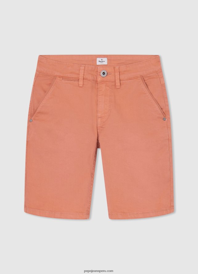 chico_shorts_chinos_de_corte_estandar_pepe_jeans_44jtz1692_calabaza_naranja.jpg chico shorts chinos de corte estándar Pepe Jeans 44JTZ1692 calabaza naranja - Imagen 1