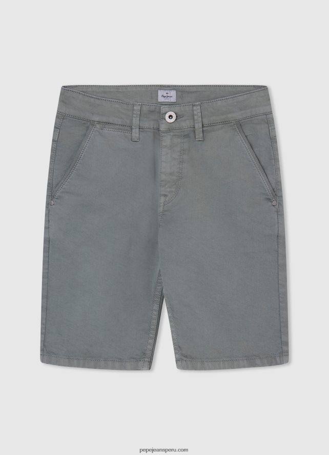 chico shorts chinos de corte estándar Pepe Jeans 44JTZ1697 Marfil - Imagen 4