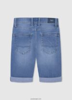 chico shorts de mezclilla ajustados Pepe Jeans 44JTZ1680 mezclilla - Imagen 2