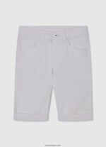 chico shorts de mezclilla ajustados Pepe Jeans 44JTZ1681 mezclilla