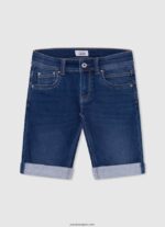 chico shorts de mezclilla ajustados Pepe Jeans 44JTZ1685 mezclilla - Imagen 4