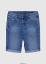 chico shorts de mezclilla ajustados Pepe Jeans 44JTZ1685 mezclilla - Imagen 5