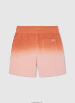 chico shorts deportivos con diseño colour block Pepe Jeans 44JTZ1698 calabaza naranja - Imagen 2