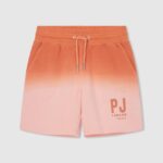 chico shorts deportivos con diseño colour block Pepe Jeans 44JTZ1698 calabaza naranja