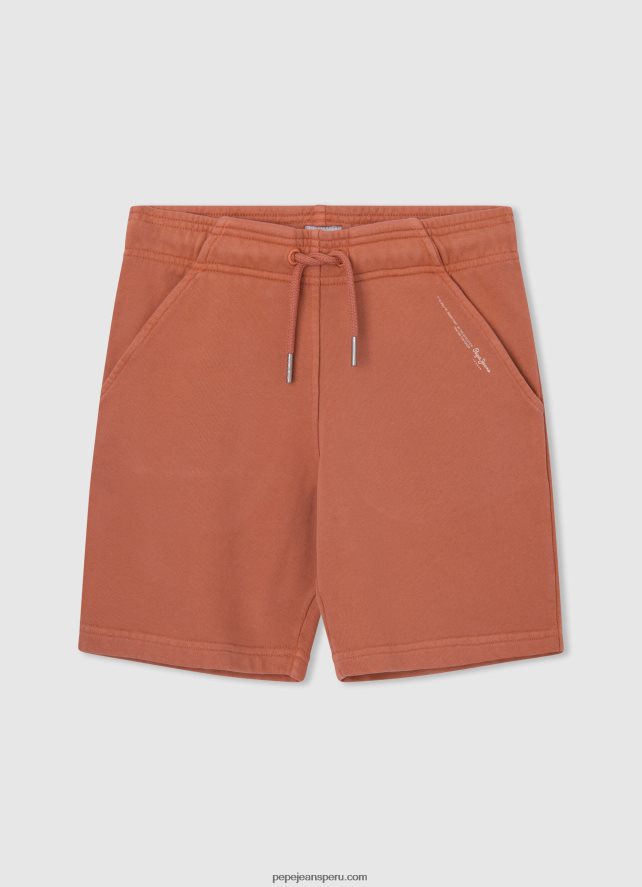 chico_shorts_deportivos_con_logo_estampado_pepe_jeans_44jtz1687_calabaza_naranja.jpg chico shorts deportivos con logo estampado Pepe Jeans 44JTZ1687 calabaza naranja - Imagen 1
