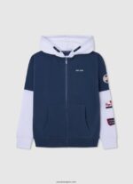 chico suéter con capucha de motocicleta Pepe Jeans 44JTZ1596 jarman - Imagen 5