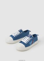 chico tenis vulcanizados con bandera allen Pepe Jeans 44JTZ1561 índigo - Imagen 3