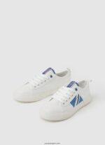 chico tenis vulcanizados con bandera allen Pepe Jeans 44JTZ1562 blanco - Imagen 3