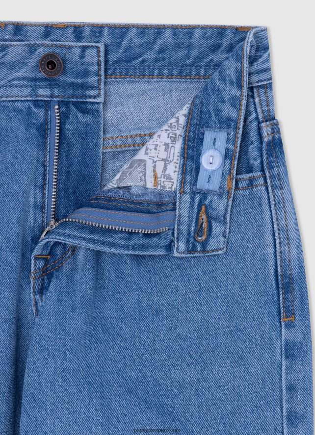 chico vaqueros collin de tiro medio holgados Pepe Jeans 44JTZ1572 mezclilla - Imagen 3
