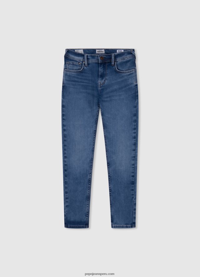 chico vaqueros rey de tiro medio holgados Pepe Jeans 44JTZ1580 mezclilla - Imagen 5