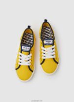 chico zapatillas brady basicas Pepe Jeans 44JTZ1543 rugbi amarillo - Imagen 2
